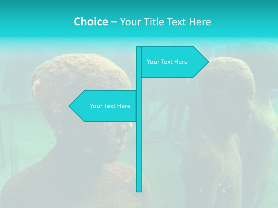 Sculpture Park Children PowerPoint Template