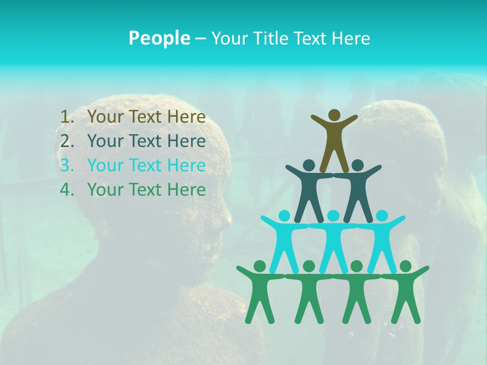 Sculpture Park Children PowerPoint Template