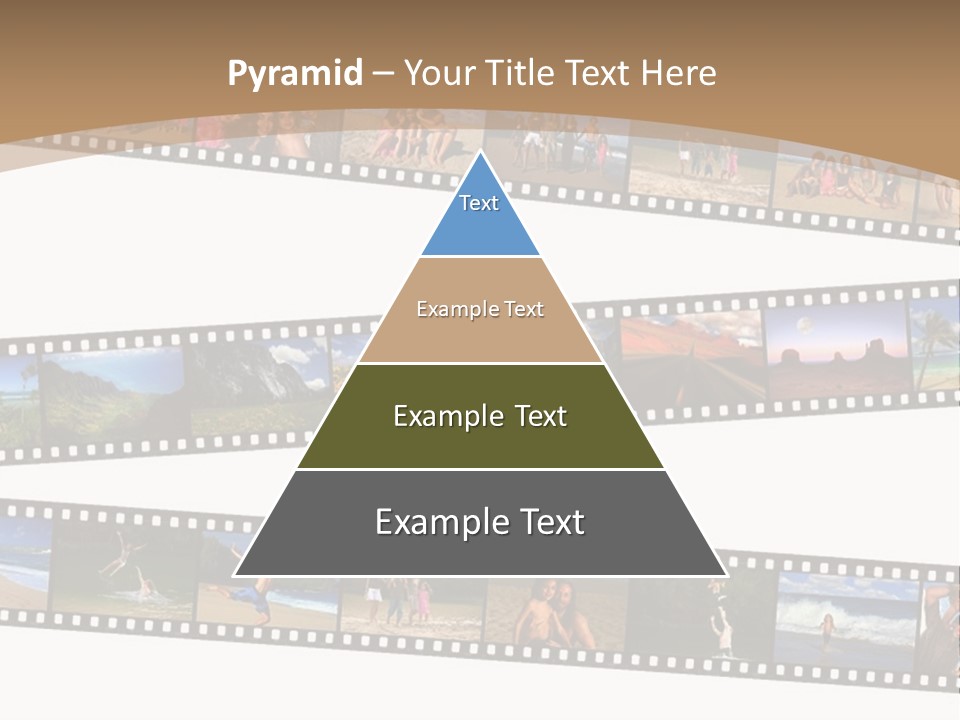 Story Of A Family Vacation Told Through Their 35Mm Film Negatives PowerPoint Template