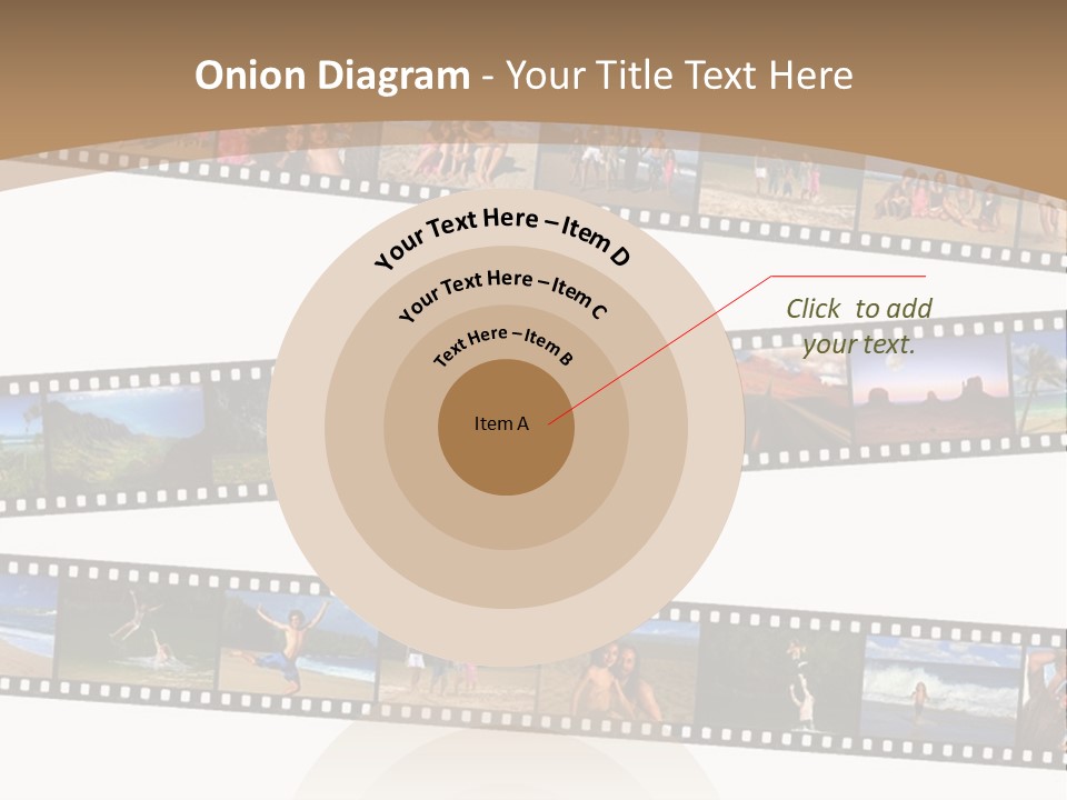 Story Of A Family Vacation Told Through Their 35Mm Film Negatives PowerPoint Template