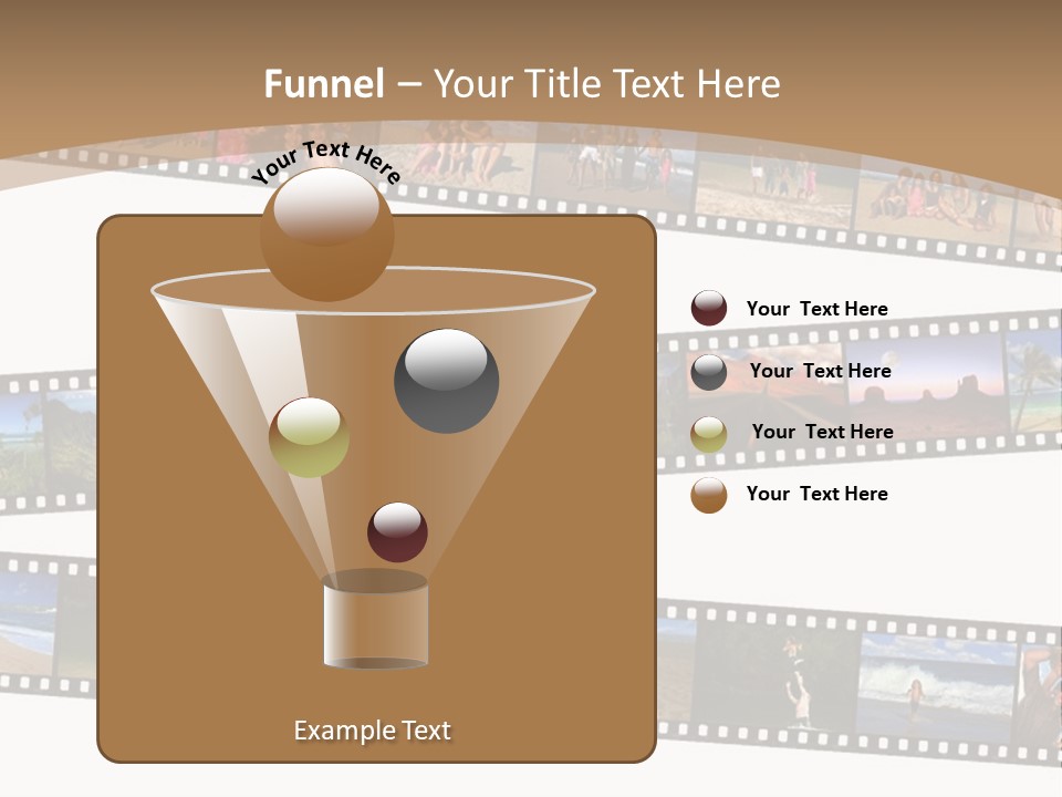 Story Of A Family Vacation Told Through Their 35Mm Film Negatives PowerPoint Template