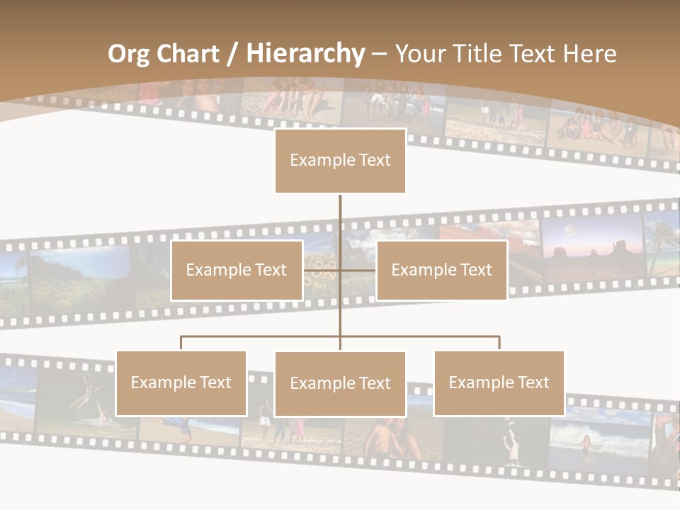 Story Of A Family Vacation Told Through Their 35Mm Film Negatives PowerPoint Template