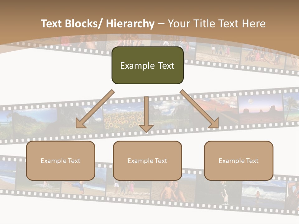 Story Of A Family Vacation Told Through Their 35Mm Film Negatives PowerPoint Template