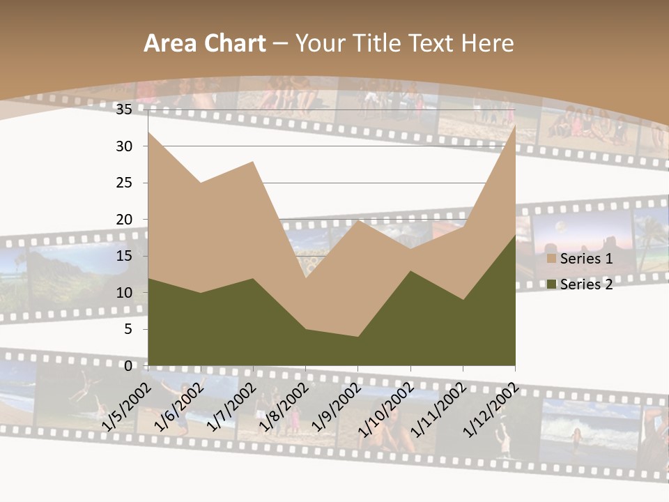 Story Of A Family Vacation Told Through Their 35Mm Film Negatives PowerPoint Template