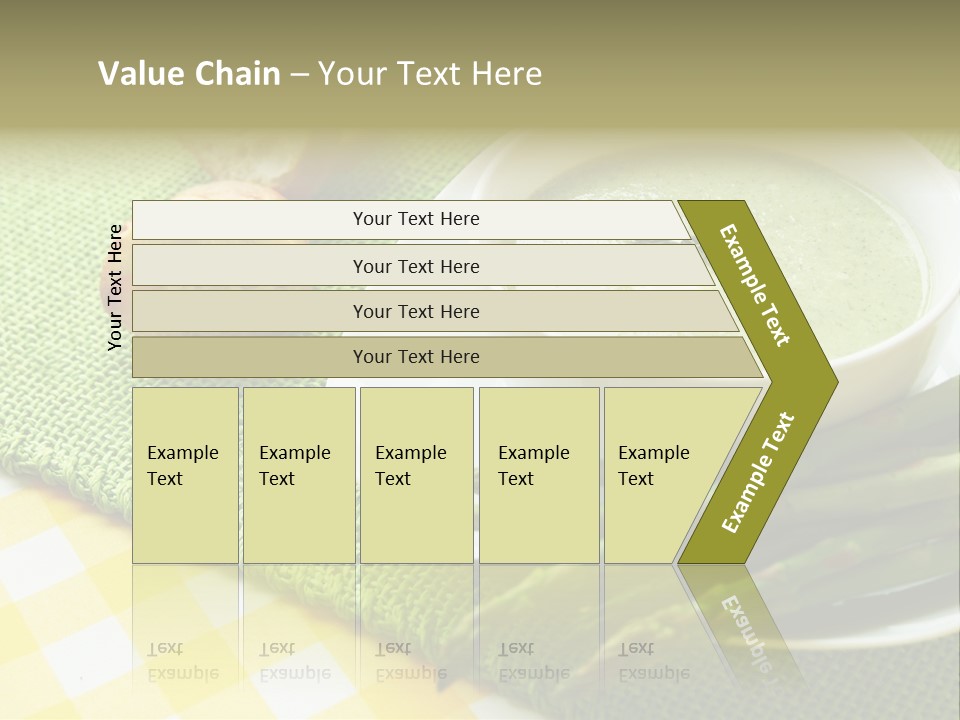 Bowl Of Asparagus Soup PowerPoint Template