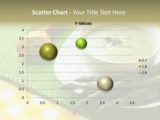Bowl Of Asparagus Soup PowerPoint Template