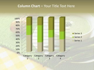 Bowl Of Asparagus Soup PowerPoint Template