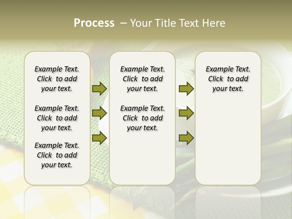 Bowl Of Asparagus Soup PowerPoint Template