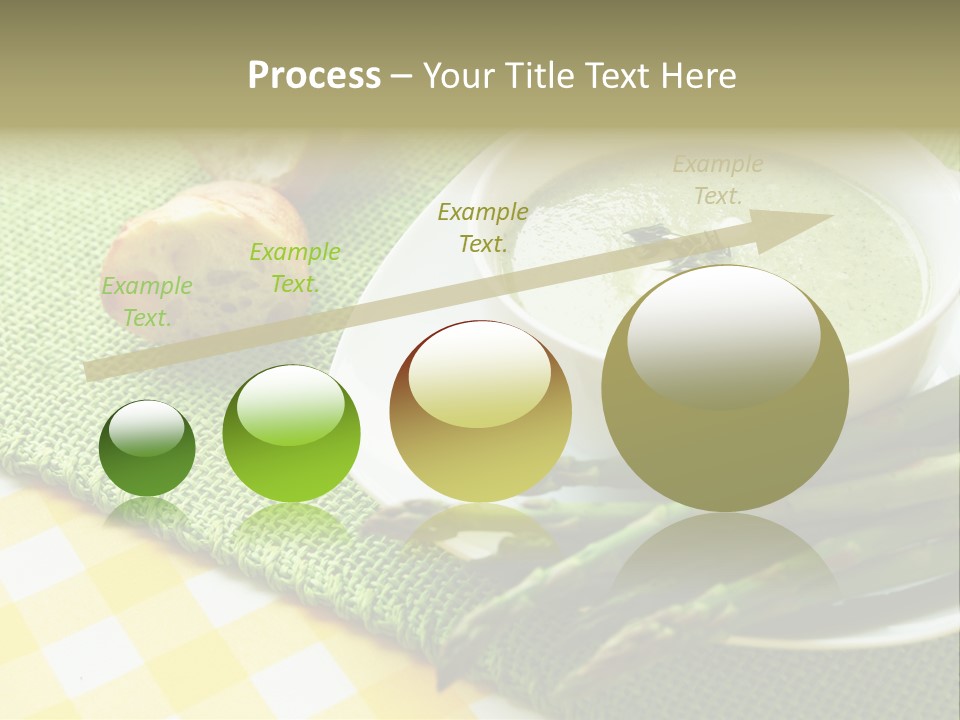 Bowl Of Asparagus Soup PowerPoint Template