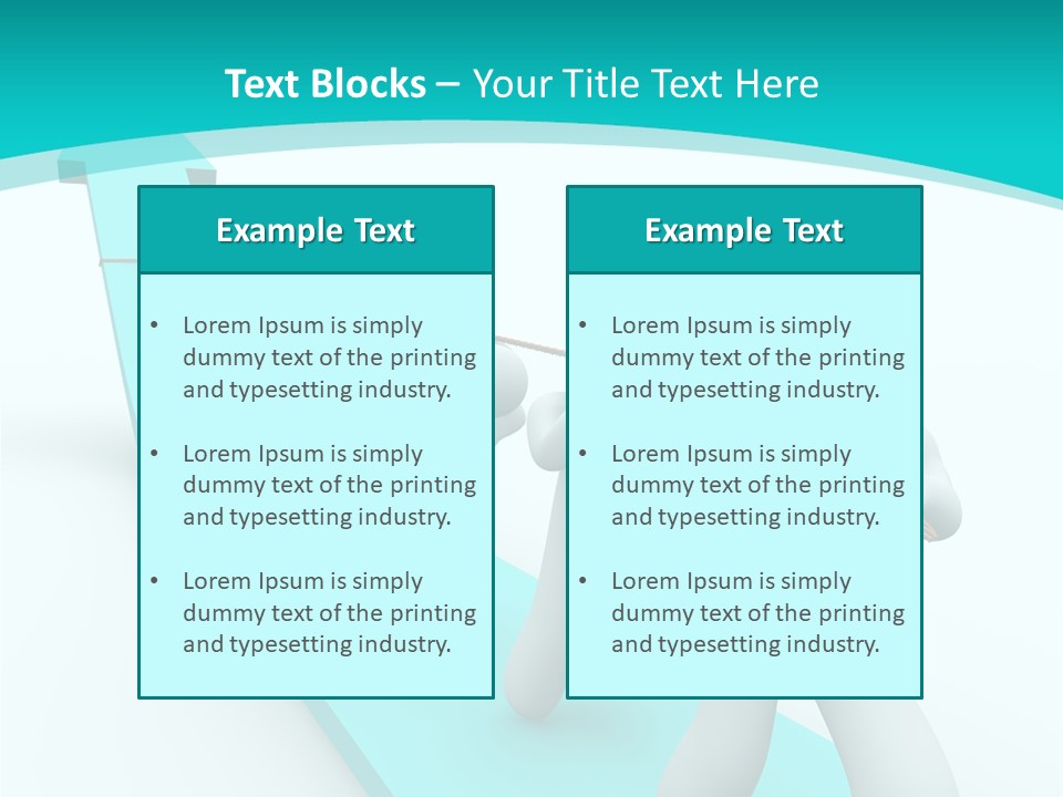 A Team Works Together To Pull Up A Growth Arrow PowerPoint Template