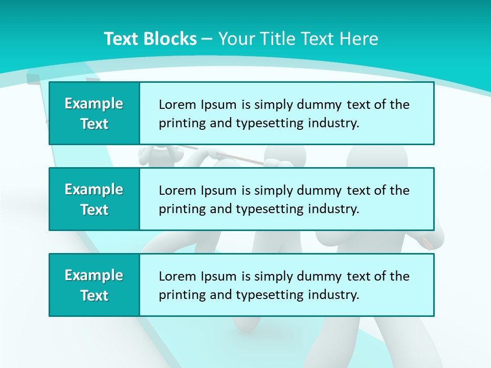 A Team Works Together To Pull Up A Growth Arrow PowerPoint Template
