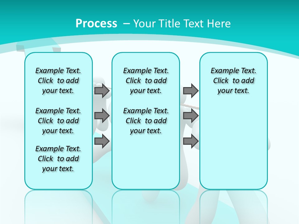 A Team Works Together To Pull Up A Growth Arrow PowerPoint Template