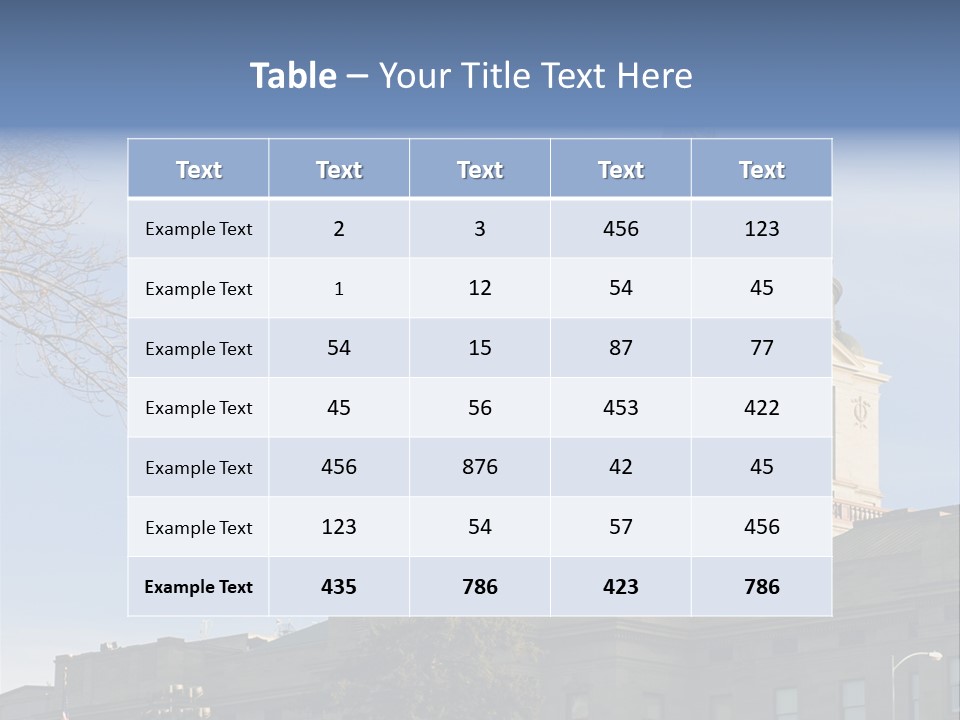 The Montana State Capitol Building In Downtown Helena PowerPoint Template