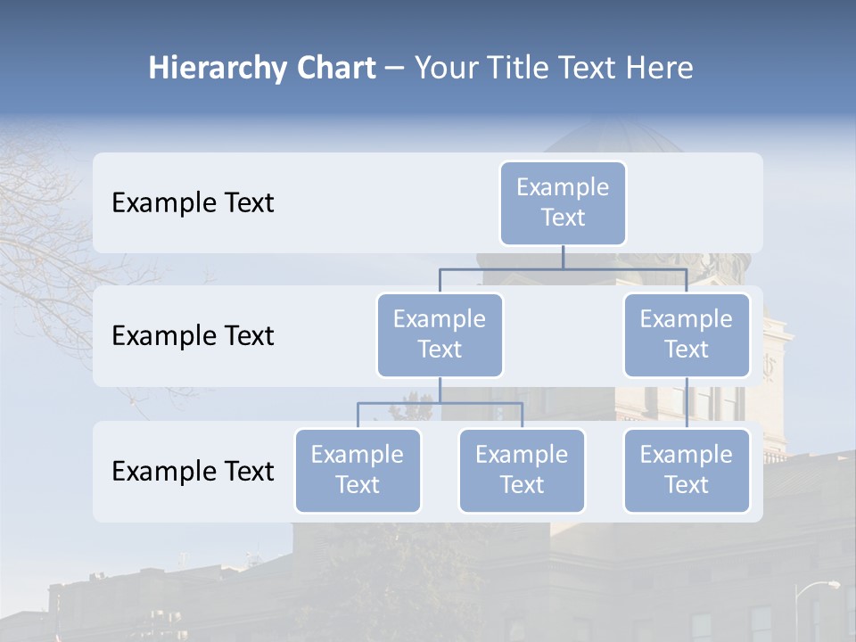 The Montana State Capitol Building In Downtown Helena PowerPoint Template