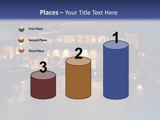 Luxury Hotel At Night PowerPoint Template