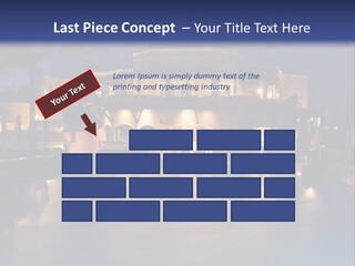 Luxury Hotel At Night PowerPoint Template