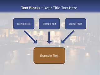 Luxury Hotel At Night PowerPoint Template