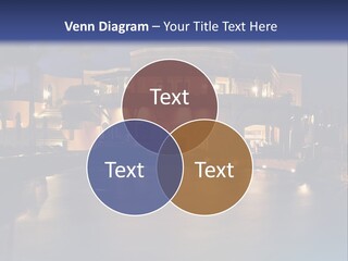 Luxury Hotel At Night PowerPoint Template