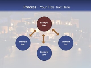 Luxury Hotel At Night PowerPoint Template