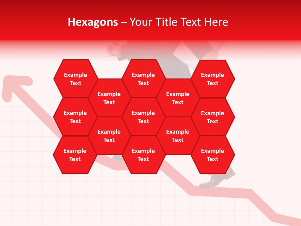 Conceptual Image Of Business Progress Or Growth PowerPoint Template