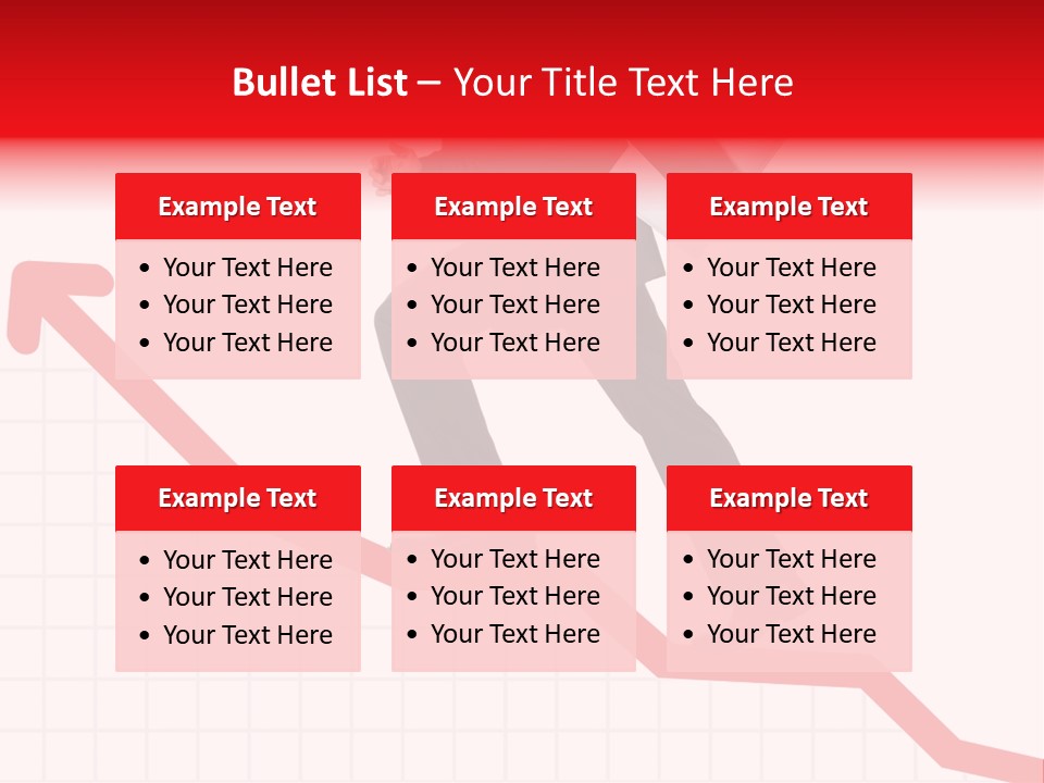 Conceptual Image Of Business Progress Or Growth PowerPoint Template