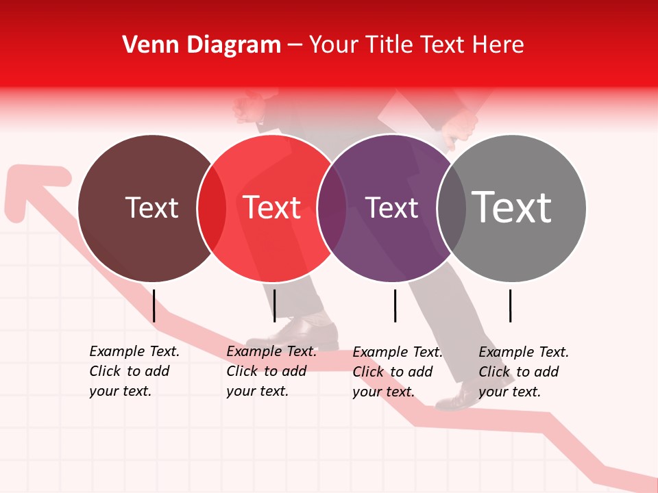 Conceptual Image Of Business Progress Or Growth PowerPoint Template