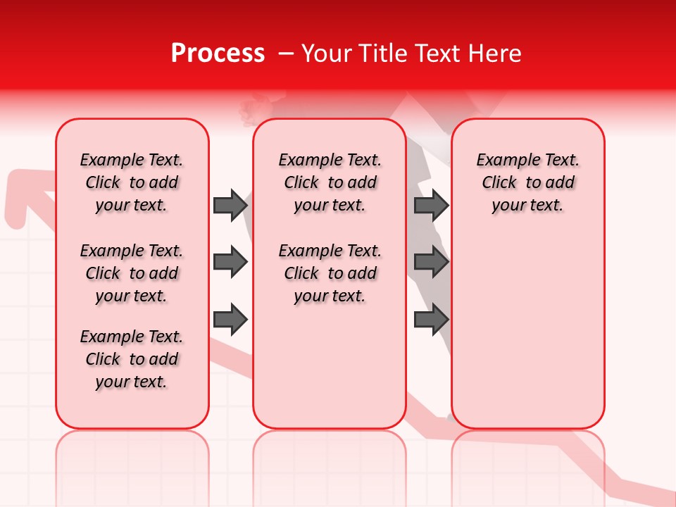 Conceptual Image Of Business Progress Or Growth PowerPoint Template