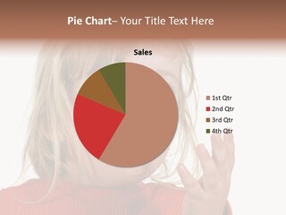 A Little Girl With A Surprised Look On Her Face PowerPoint Template