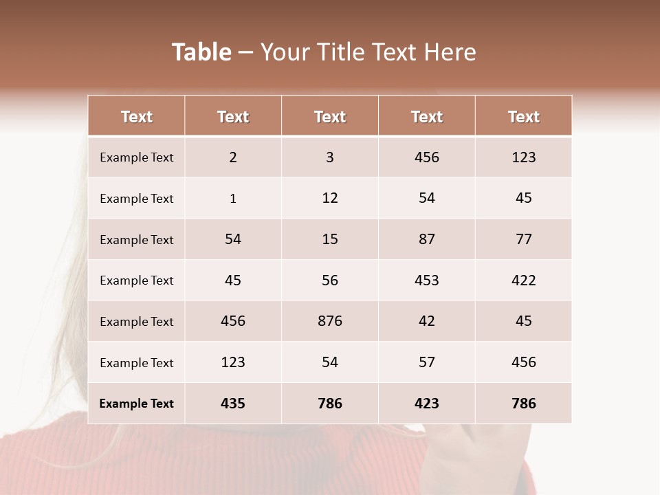 A Little Girl With A Surprised Look On Her Face PowerPoint Template