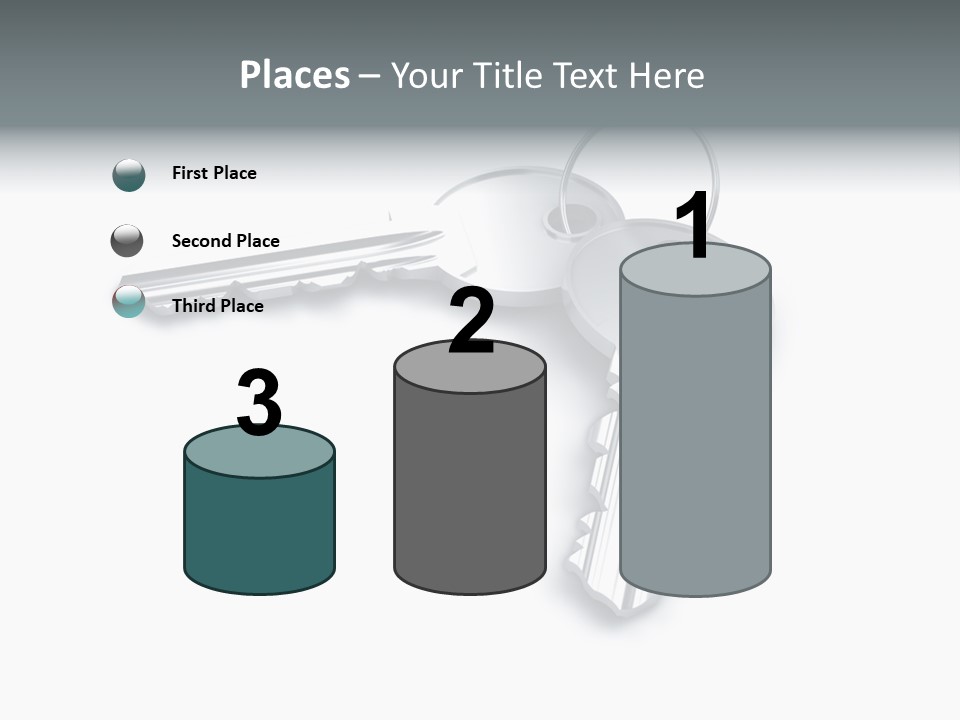 Open Sunflower Blossoms On A Field In The Sun PowerPoint Template