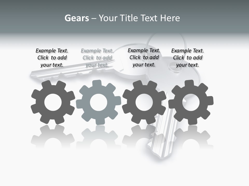 Open Sunflower Blossoms On A Field In The Sun PowerPoint Template