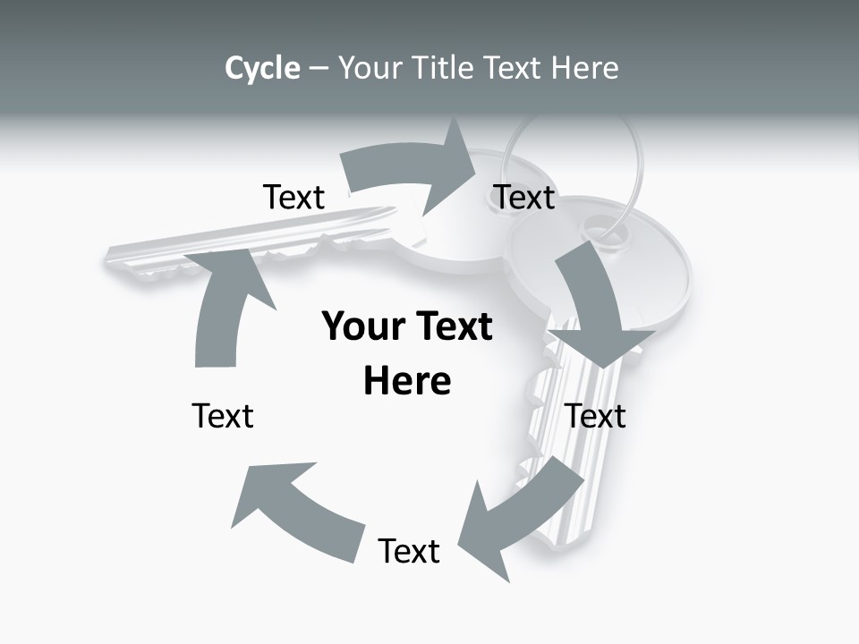 Open Sunflower Blossoms On A Field In The Sun PowerPoint Template