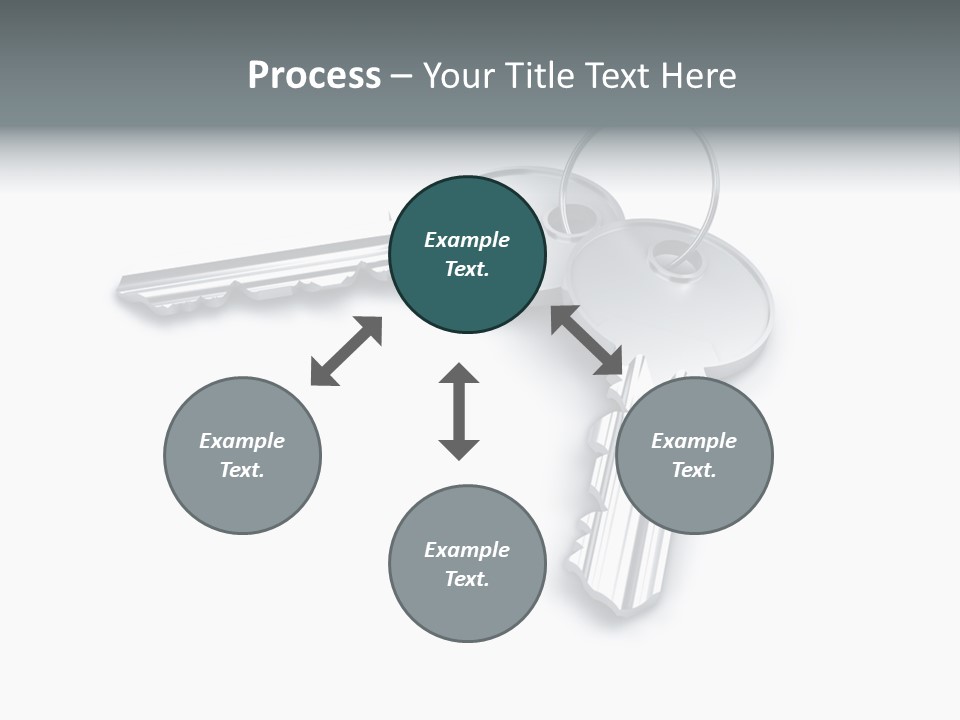 Open Sunflower Blossoms On A Field In The Sun PowerPoint Template