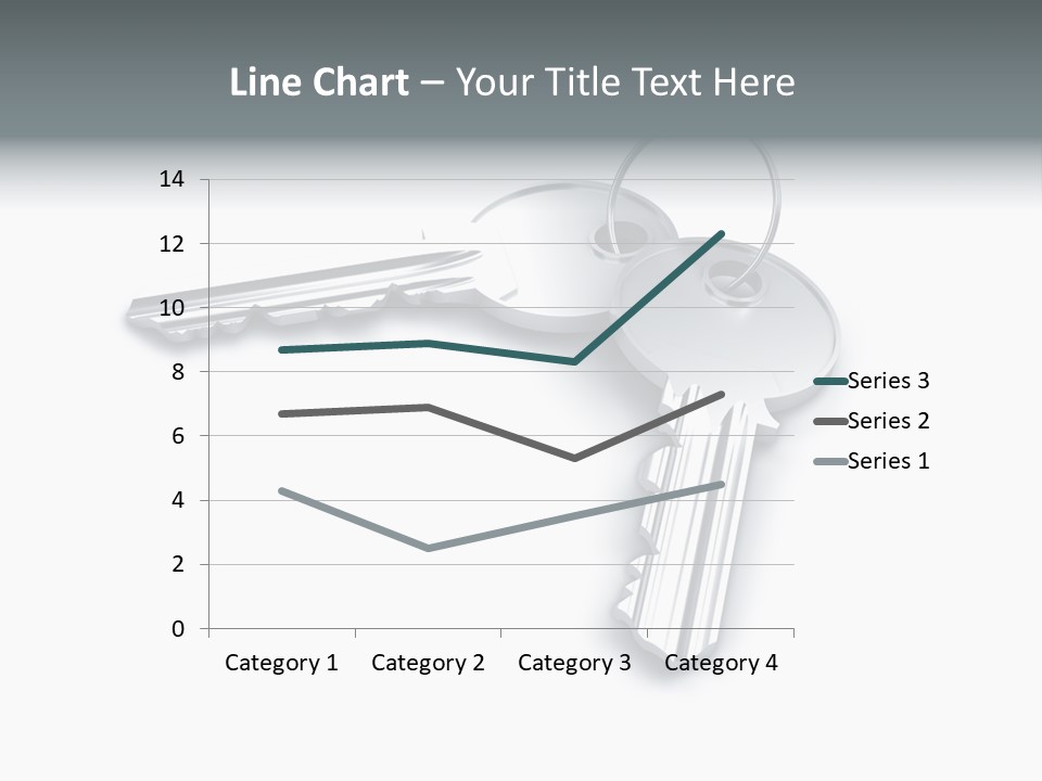 Open Sunflower Blossoms On A Field In The Sun PowerPoint Template