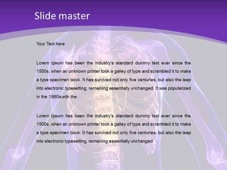 Backache PowerPoint Template