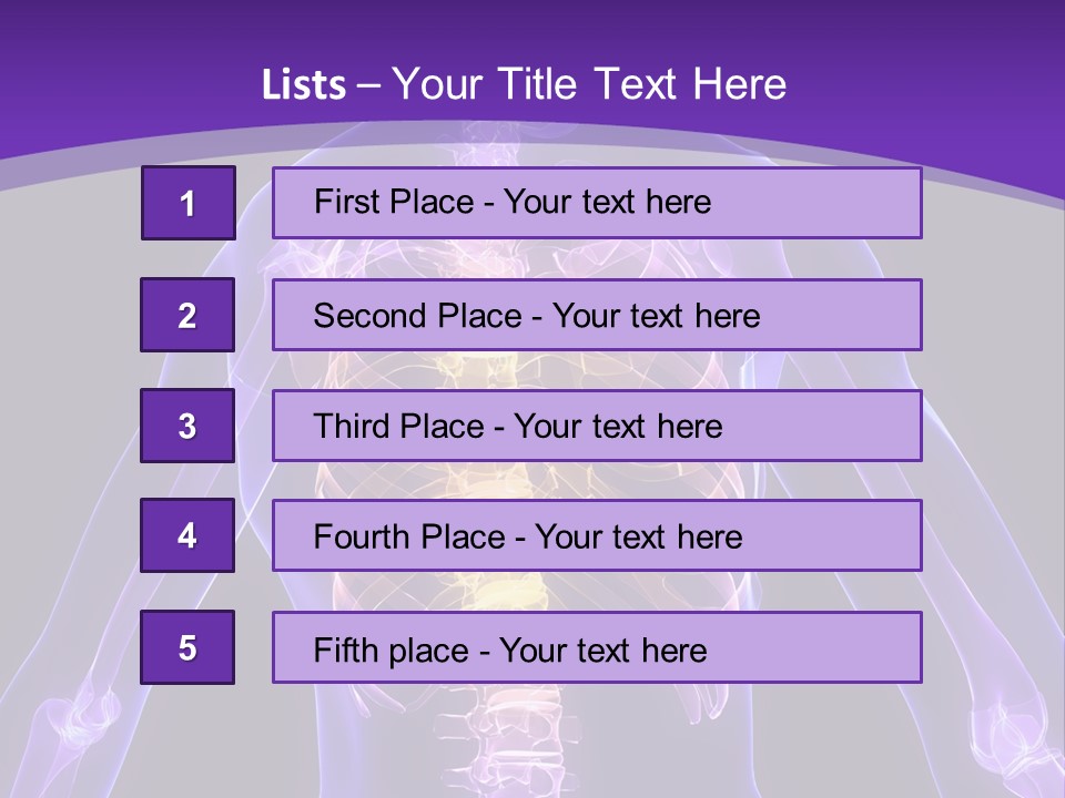Backache PowerPoint Template