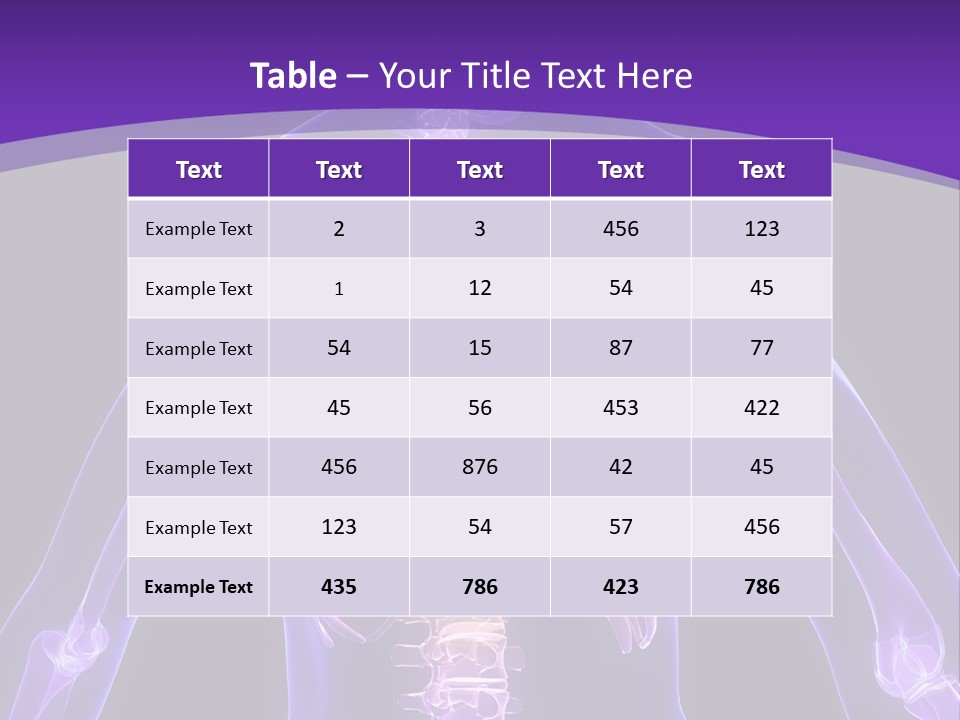 Backache PowerPoint Template