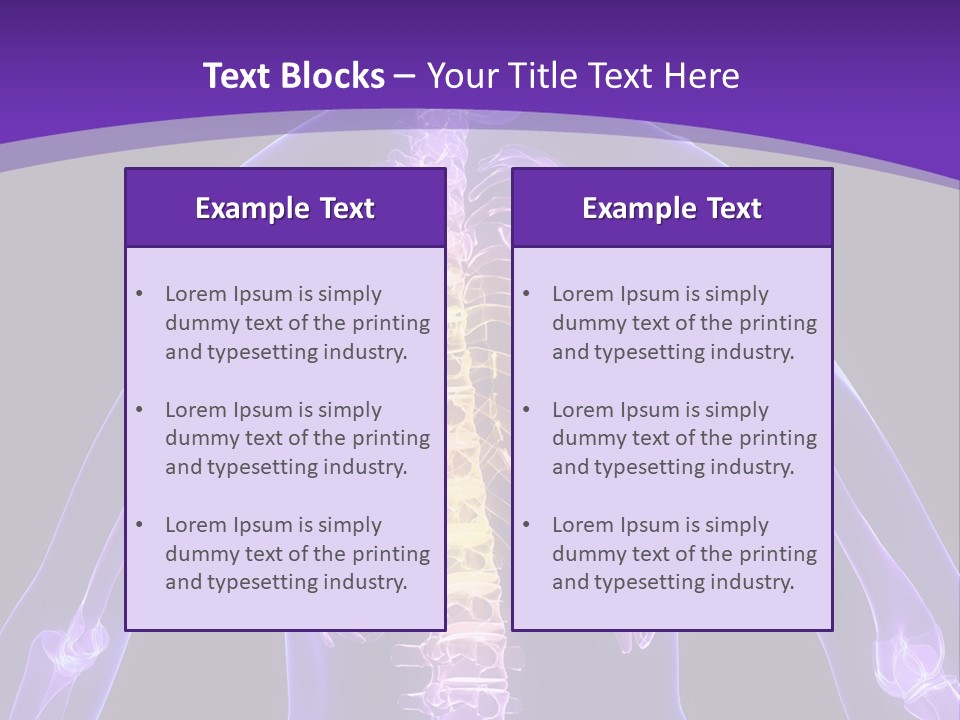 Backache PowerPoint Template