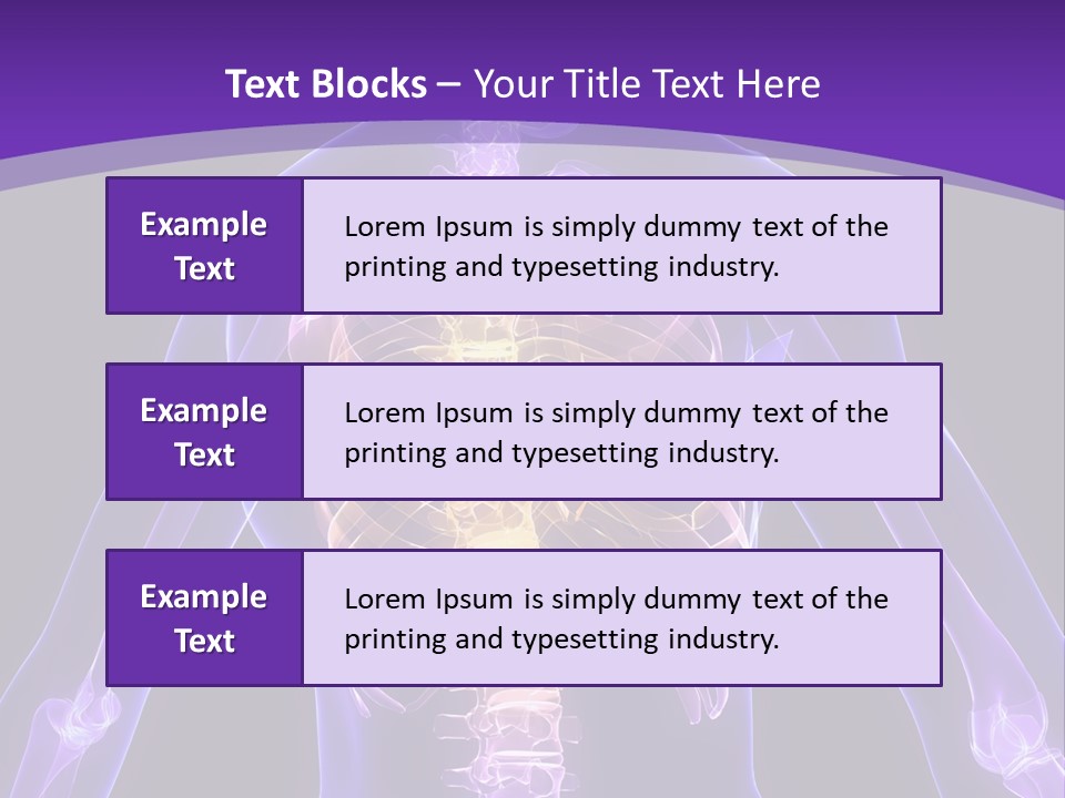 Backache PowerPoint Template