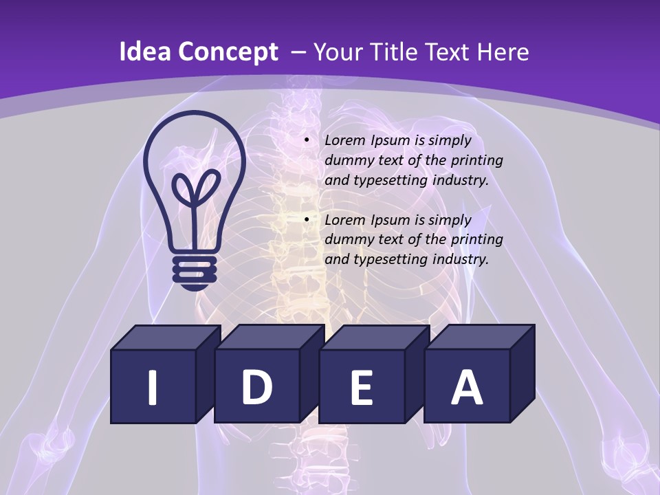 Backache PowerPoint Template