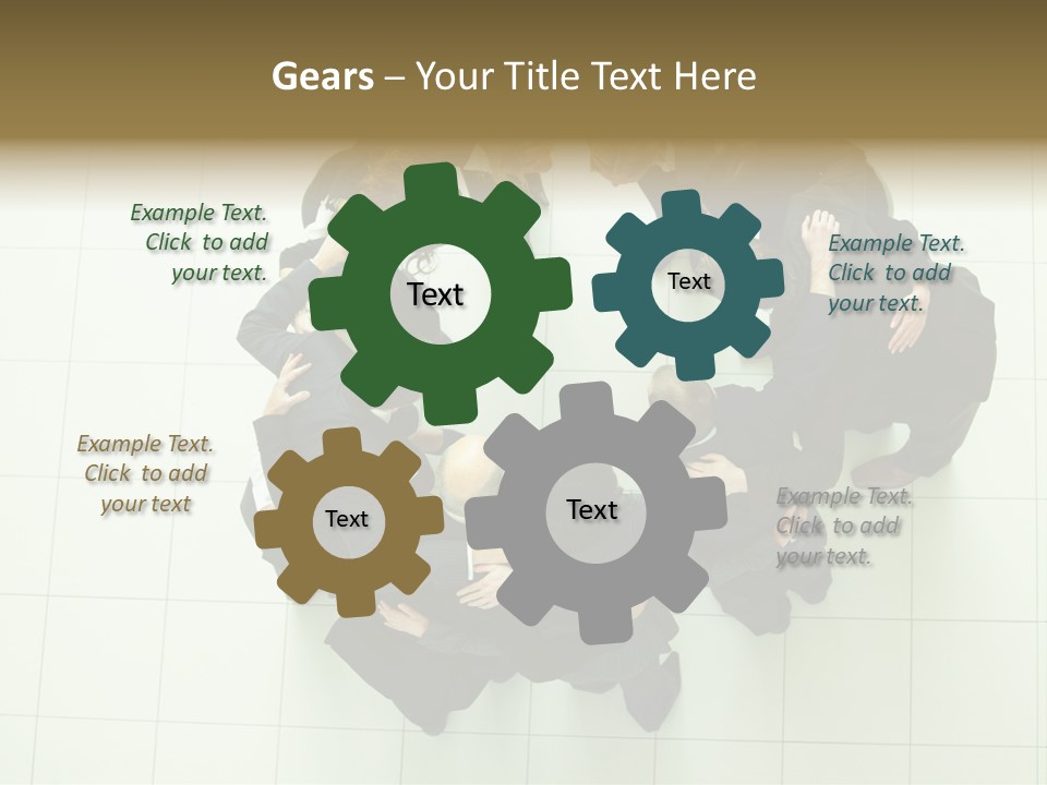 Frozen Leaves PowerPoint Template