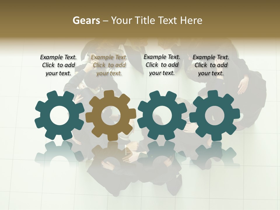 Frozen Leaves PowerPoint Template