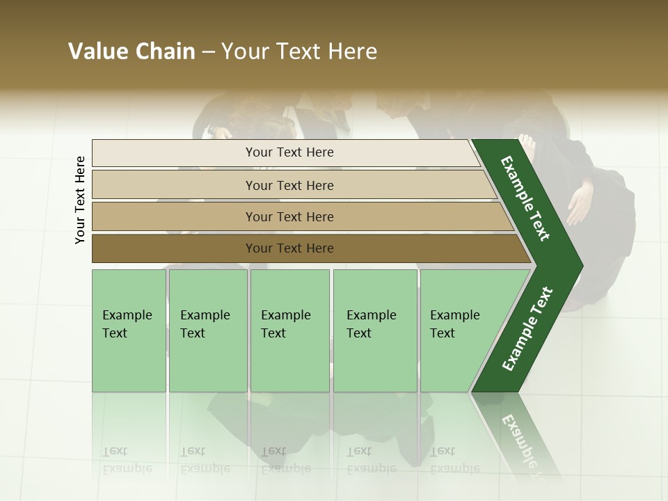 Frozen Leaves PowerPoint Template