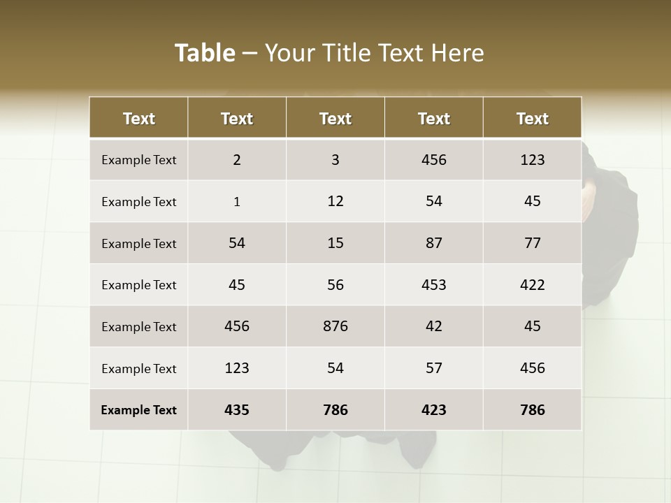 Frozen Leaves PowerPoint Template