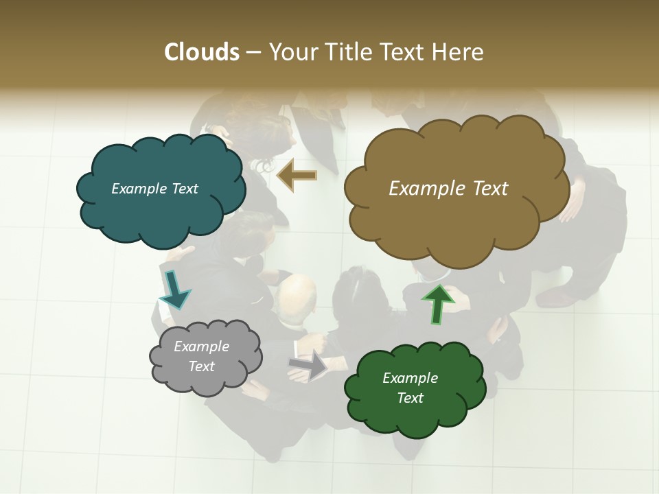 Frozen Leaves PowerPoint Template