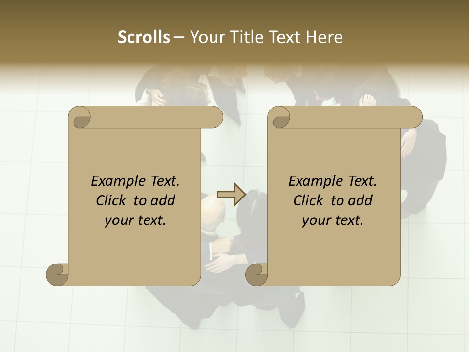 Frozen Leaves PowerPoint Template