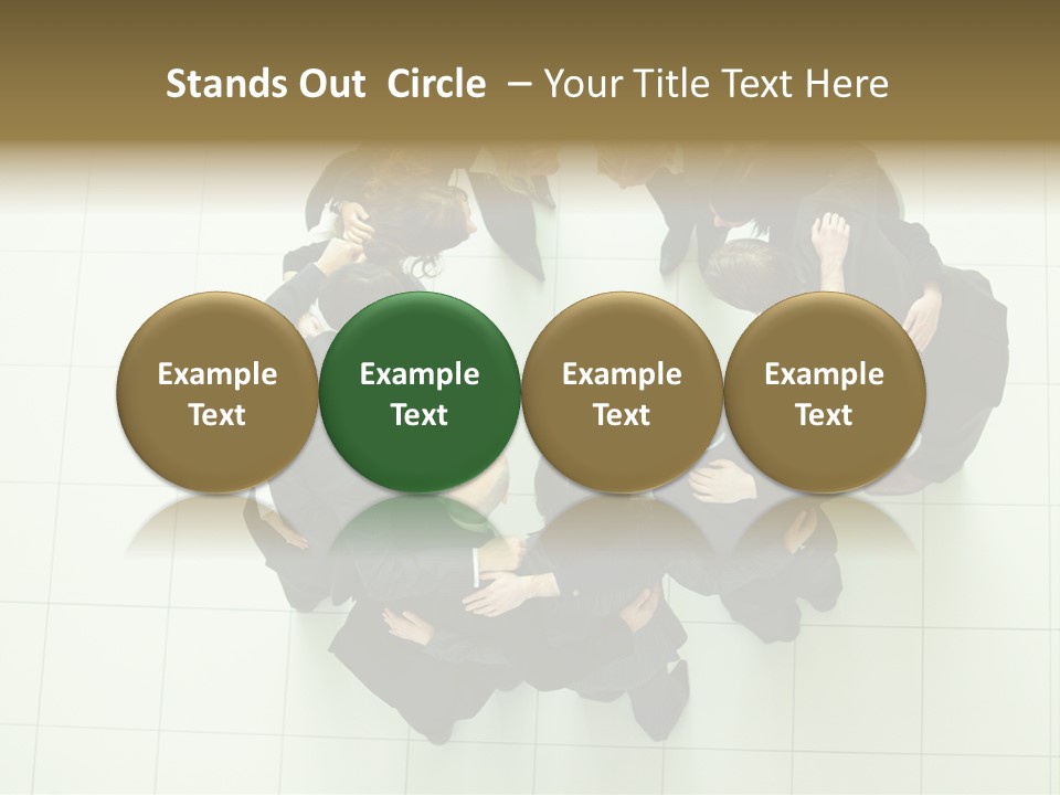 Frozen Leaves PowerPoint Template