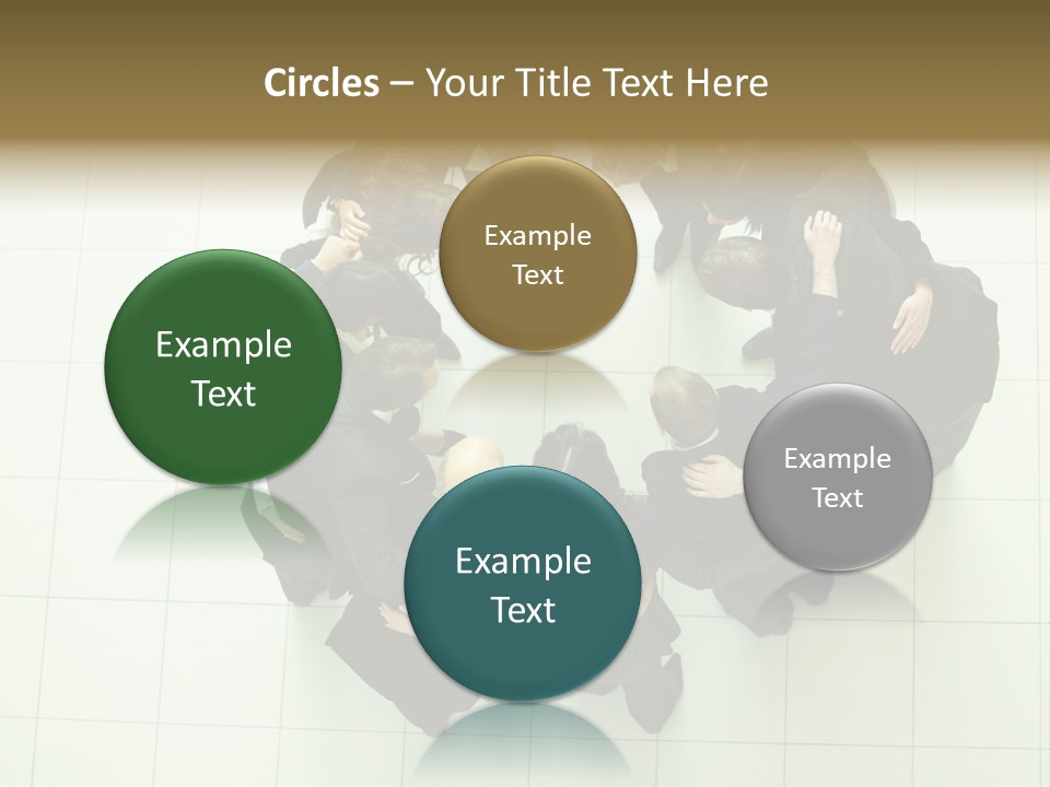 Frozen Leaves PowerPoint Template