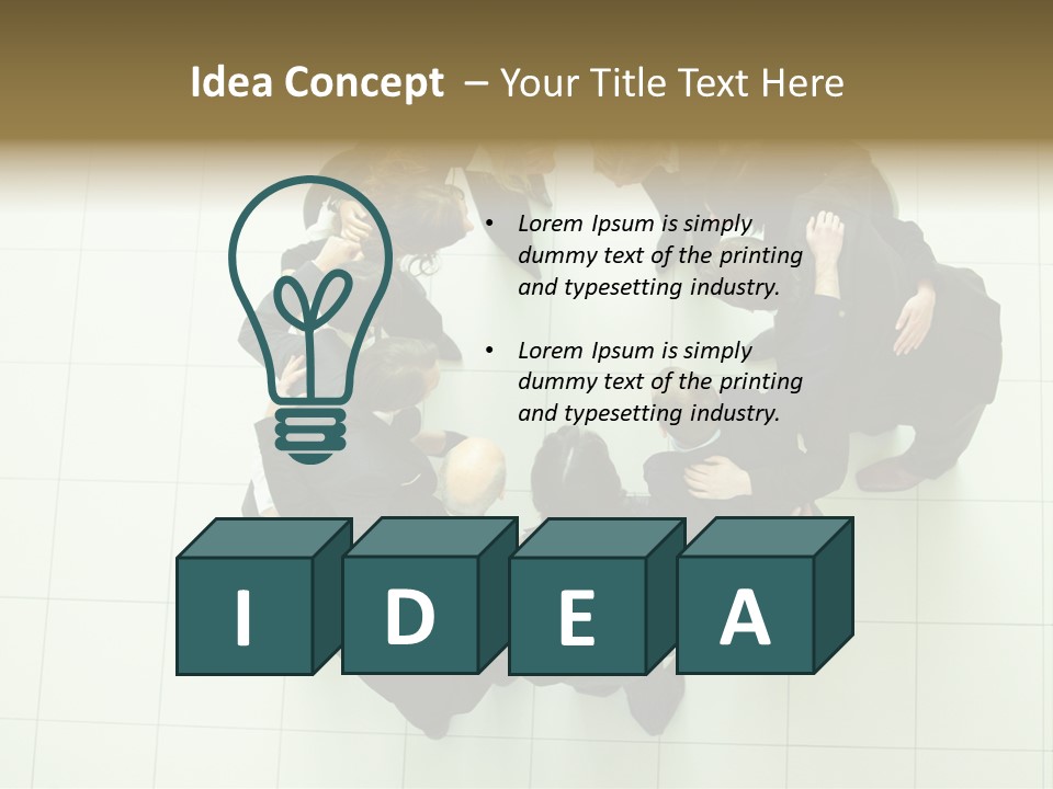 Frozen Leaves PowerPoint Template