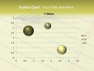 Fountain Pen On Yellow Legal Pad Of Paper - Add Your Business Message PowerPoint Template